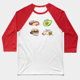 Cat Food Puns Baseball T-Shirt